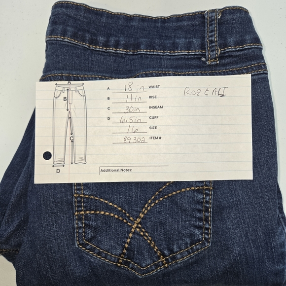 Roz & Ali Jeans size 16 average - Picture 9 of 9